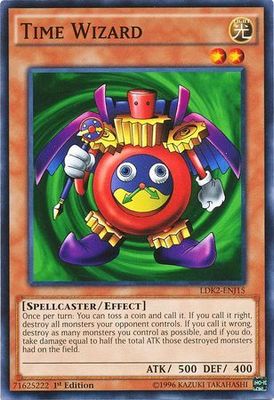 Time Wizard - LDK2-ENJ15 - Common 1st Edition Legendary Decks II - Joey