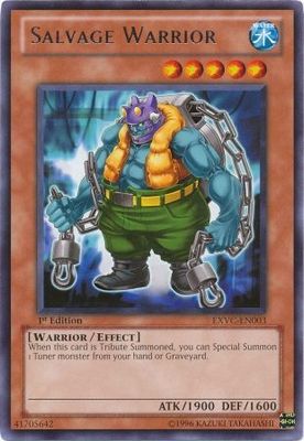 Salvage Warrior - EXVC-EN003 - Rare 1st Edition Extreme Victory 1st Edition Singles