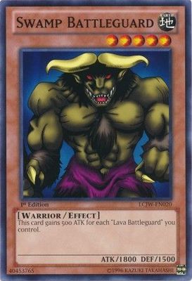 Swamp Battleguard - LCJW-EN020 - Common Legendary Collection 4: Joey&#39;s World [LCJW]