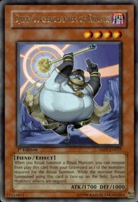 Djinn Cursenchanter of Rituals - ABPF-EN037 - Rare 1st Edition Absolute Powerforce [ABPF] 1st Edition Singles