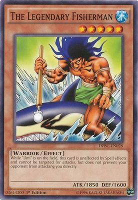 The Legendary Fisherman - DPBC-EN028 - Common 1st Edition Duelist Pack: Battle City Singles