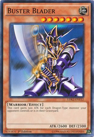 Buster Blader - LDK2-ENY12 - Common 1st Edition Legendary Decks II - Yugi
