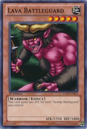 Lava Battleguard - LCJW-EN022 - Common Legendary Collection 4: Joey&#39;s World [LCJW]