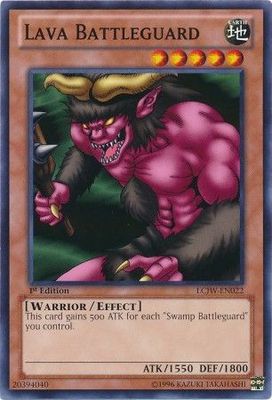 Lava Battleguard - LCJW-EN022 - Common Legendary Collection 4: Joey&#39;s World [LCJW]