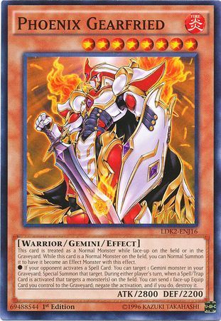 Phoenix Gearfried - LDK2-ENJ16 - Common 1st Edition Legendary Decks II - Joey