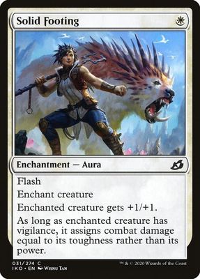 Solid Footing 031/274 - Ikoria: Lair of Behemoths (IKO)