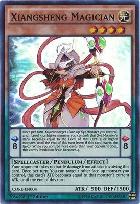 Xiangsheng Magician - CORE-EN004 - Super Rare 1st Edition Clash of Rebellions 1st Edition Singles