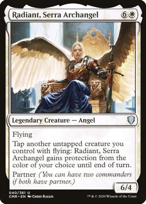 Radiant, Serra Archangel 040/361 - Commander Legends (CMR)
