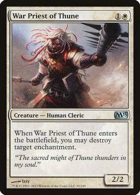 War Priest of Thune 39/249  - Magic 2013 (M13)