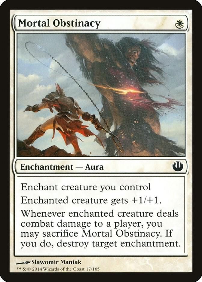 Mortal Obstinacy 17/165 - Journey Into Nyx (JOU)