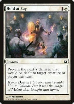 Hold at Bay 18/165 - Born of the Gods (BNG)