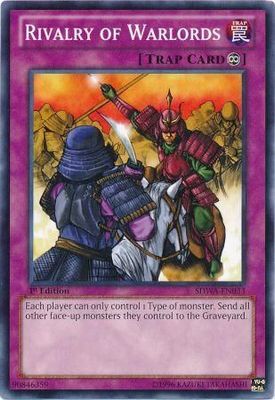 Rivalry of Warlords - SDWA-EN033 - Common 1st Edition Structure Deck: Samurai Warlords 1st Edition Singles