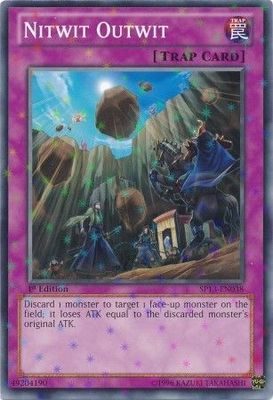Nitwit Outwit - SP13-EN038 - Starfoil Rare 1st Edition Star Pack 2013 1st Edition Starfoil Singles