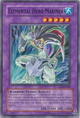 Elemental Hero Mariner - EOJ-EN034 - Common Unlimited Enemy Of Justice [EOJ] Unlimited Singles