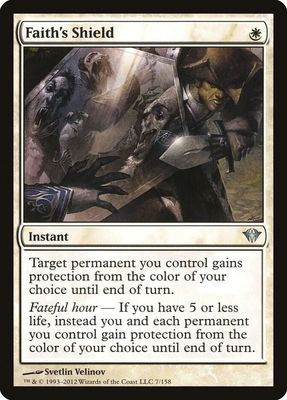 Faith&#39;s Shield 7/158 - Dark Ascension (DKA)