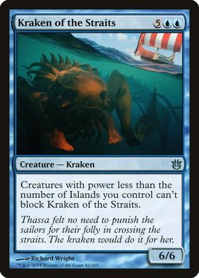 Kraken of the Straits 42/165 - Born of the Gods (BNG)