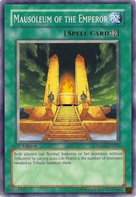 Mausoleum of the Emperor - SDRL-EN031 - Common 1st Edition Structure Deck: Rise of the Dragon Lord 1st Edition Singles