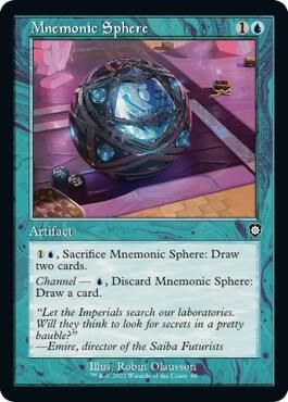 Mnemonic Sphere (Retro Frame) 88 - Commander: The Brothers&#39; War (BRC)