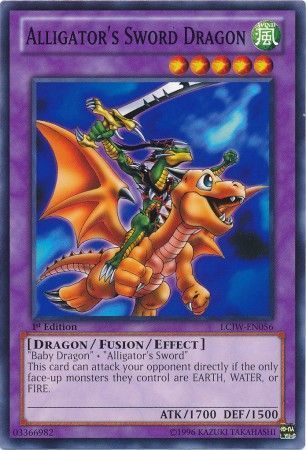 Alligator&#39;s Sword Dragon - LCJW-EN056 - Common Legendary Collection 4: Joey&#39;s World [LCJW]