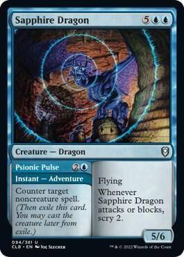 Sapphire Dragon 094/361 - Commander Legends: Battle for Baldur&#39;s Gate (CLB)
