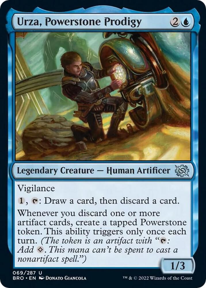 Urza, Powerstone Prodigy 069/287 - The Brothers&#39; War (BRO)