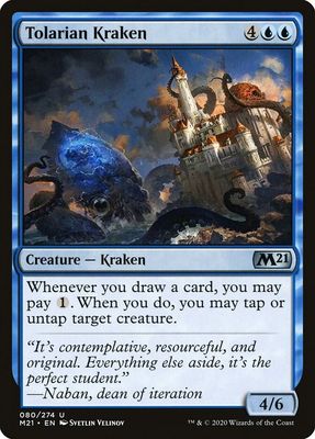 Tolarian Kraken 080/274 - Core Set 2021 (M21)