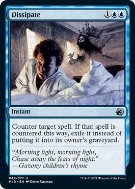 Dissipate 049/277 - Innistrad: Midnight Hunt (MID)