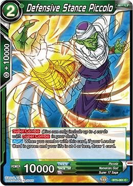 Defensive Stance Piccolo - Miraculous Revival (DBS-B05) Miraculous Revival