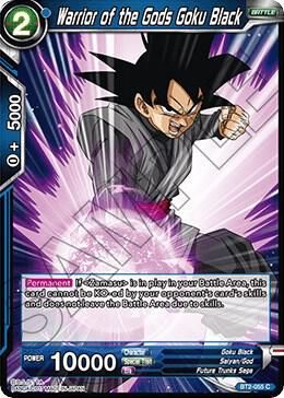 Warrior of the Gods Goku Black - Union Force (DBS-B02) Union Force