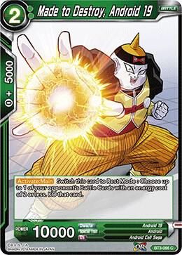 Made to Destroy, Android 19 - Cross Worlds (DBS-B03) Cross Worlds