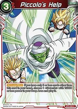 Piccolo&#39;s Help - Union Force (DBS-B02) Union Force
