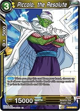 Piccolo, the Resolute - Destroyer Kings (DBS-B06) Destroyer Kings