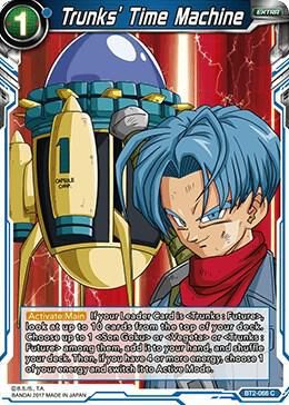 Trunks&#39; Time Machine - Union Force (DBS-B02) Union Force
