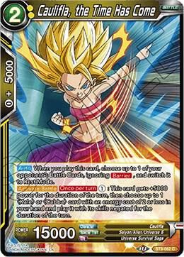 Caulifla, the Time Has Come - Universal Onslaught (DBS-B09) Universal Onslaught