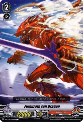 Fulgurate Foil Dragon - V-BT03: Miyaji Academy CF Club (V-BT03) V-BT03: Miyaji Academy CF Club