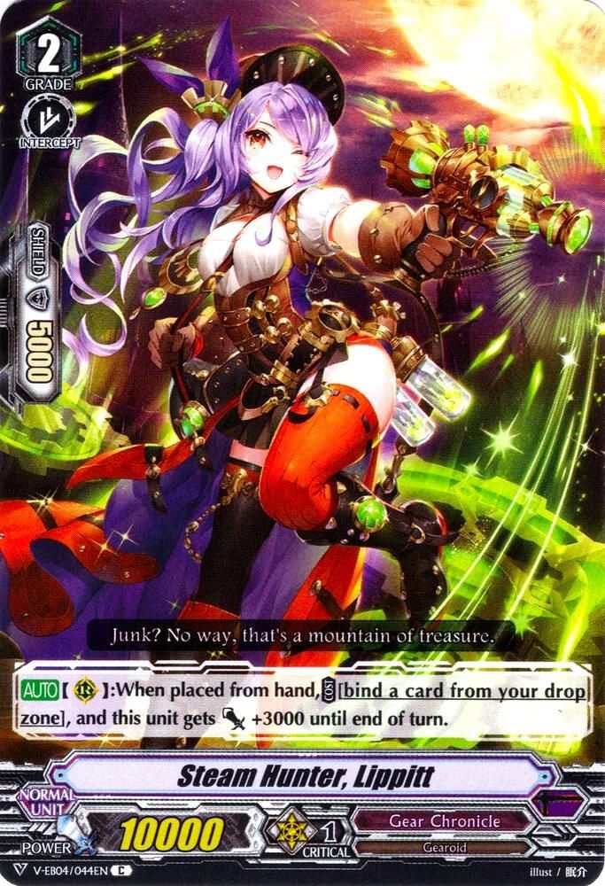 Steam Hunter, Lippitt - V-EB04: The Answer of Truth (V-EB04) V-EB04: The Answer of Truth