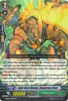 Light Horn Mutant, Dangerous Horn - G-EB02: The AWAKENING ZOO (G-EB02) G-EB02: The AWAKENING ZOO
