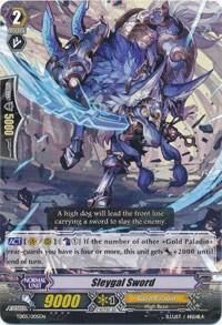 Sleygal Sword - Trial Deck 5: Slash of Silver Wolf (TD05) Trial Deck 5: Slash of Silver Wolf