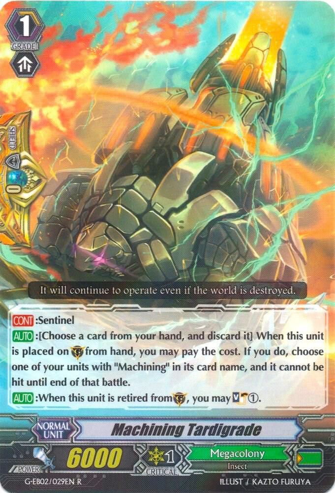 Machining Tardigrade - G-EB02: The AWAKENING ZOO (G-EB02) G-EB02: The AWAKENING ZOO