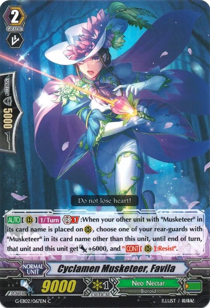 Cyclamen Musketeer, Favila - G-EB02: The AWAKENING ZOO (G-EB02) G-EB02: The AWAKENING ZOO