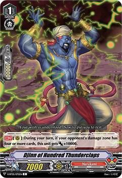 Djinn of Hundred Thunderclaps - V-BT05: Aerial Steed Liberation (V-BT05) V-BT05: Aerial Steed Liberation