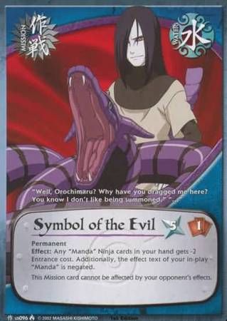 Symbol of the Evil - us096 - Common Naruto: Lineage of the Legends