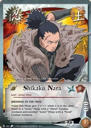 Shikaku Nara - N-161 - common Naruto: Revenge and Rebirth
