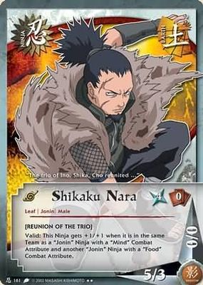 Shikaku Nara - N-161 - common Naruto: Revenge and Rebirth