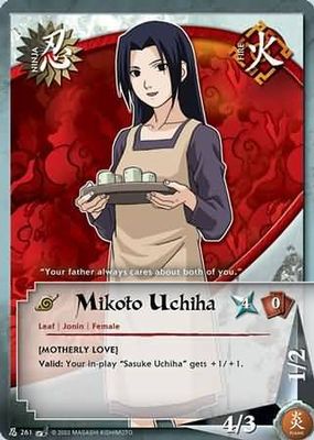 Mikoto Uchiha - N-261 - Common Naruto: Battle of Destiny