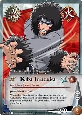 Kiba Inuzuka - N-US010 - Common Naruto: Eternal Rivalry