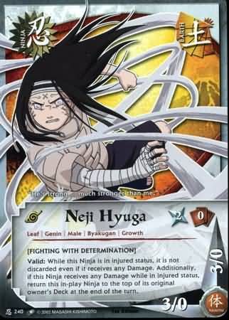 Neji Hyuga - N-240 - Common Naruto: Quest For Power