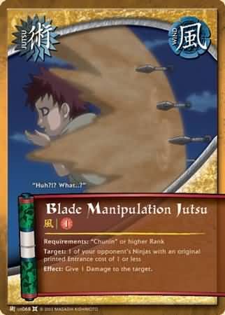 Blade Manipulation Jutsu - 068 - Common Naruto: The Chosen