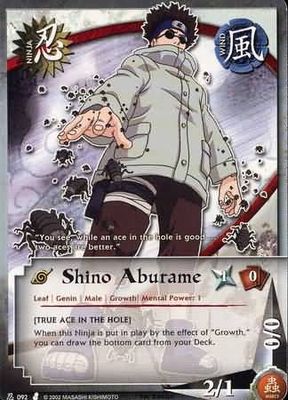Shino Aburame - N-092 - Common Naruto: Curse of the Sand