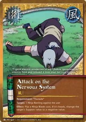 Attack on the Nervous System - J-203 - Rare Naruto: Dream Legacy